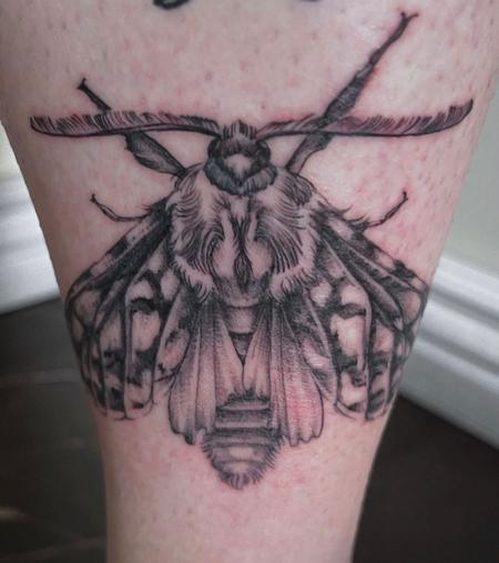 Tattoos - Sadie Gabriella Moth Tattoo - 144564